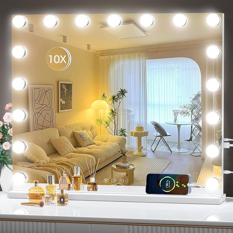 White Make Up Mirror